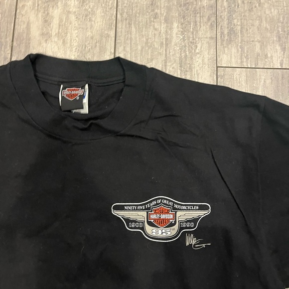 Vintage, 98 Harley Davidson, single stitch T-shirt - Picture 3 of 3